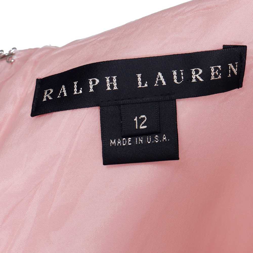 2000s Pink Ralph Lauren Empire Waist Sleeveless D… - image 8