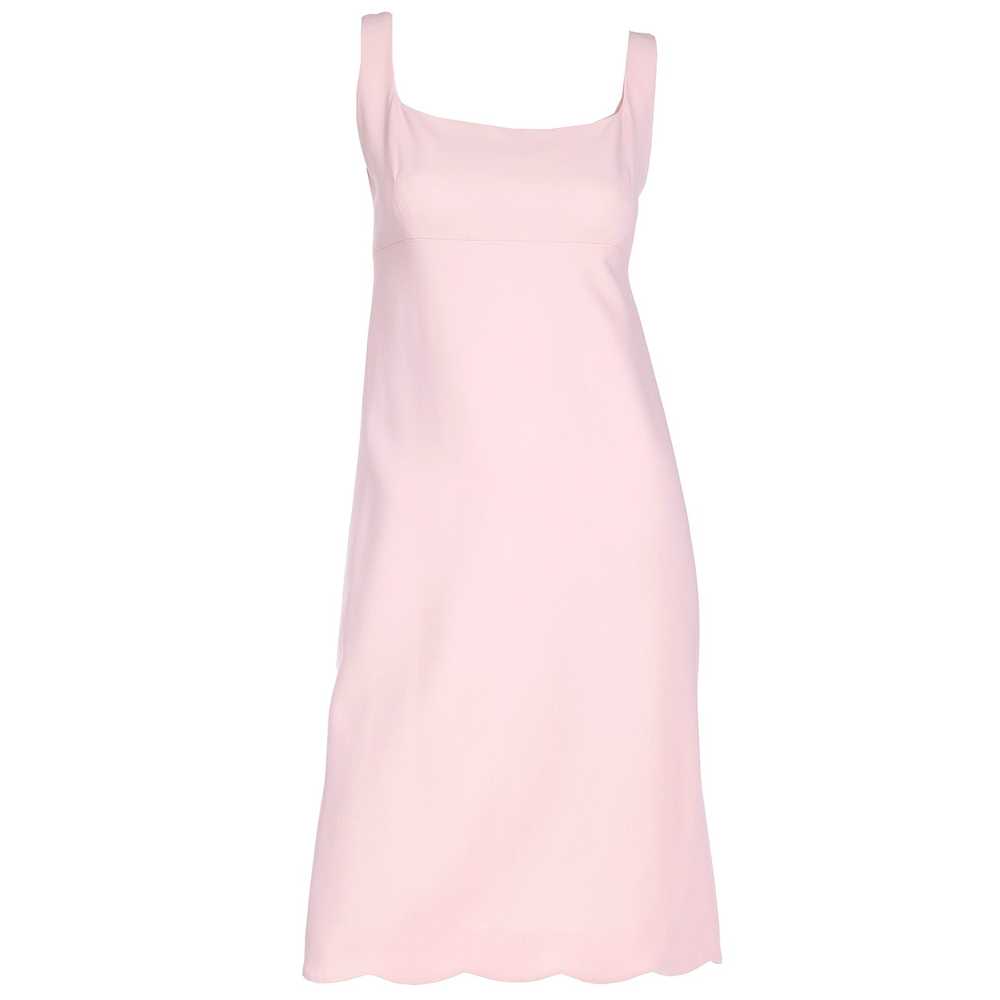 2000s Pink Ralph Lauren Empire Waist Sleeveless D… - image 9