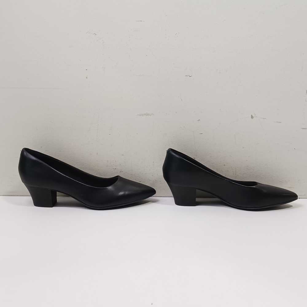 Clarks Ladies Black Wedge Heels Size 8.5 - image 2