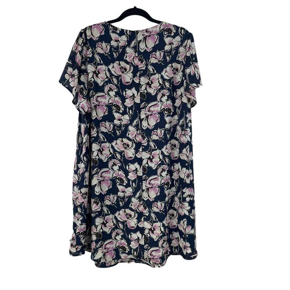 Andree by Unit Short Flutter Sleeve Floral Dress … - image 6