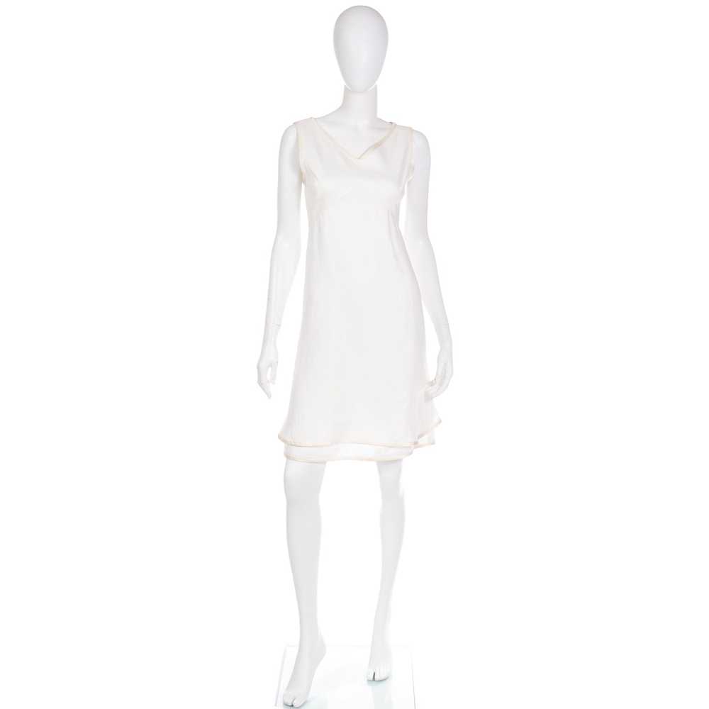 2007 Valentino Linen Sleeveless Dress and Cropped… - image 3