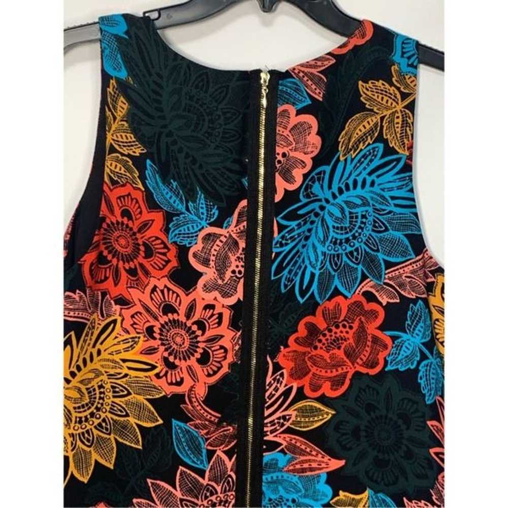 CeCe Women's Floral Sleeveless Mini Shift Dress M… - image 10