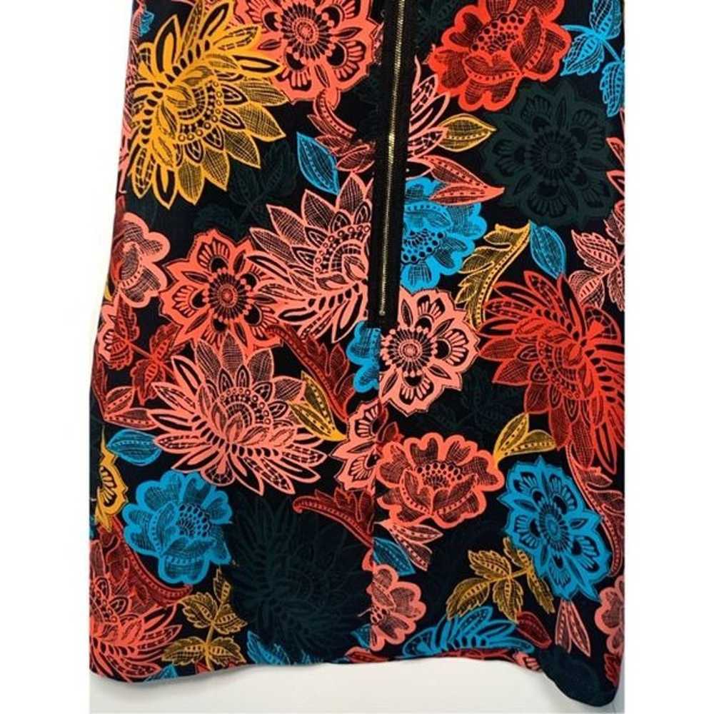 CeCe Women's Floral Sleeveless Mini Shift Dress M… - image 9