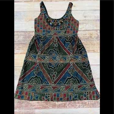 Anna Sui Anthropologie Tesserae Dress 8 - image 1