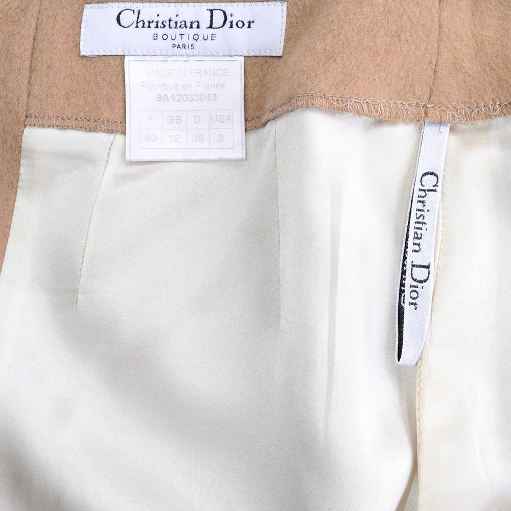 Christian Dior Boutique Paris Vintage Camel Hair … - image 12