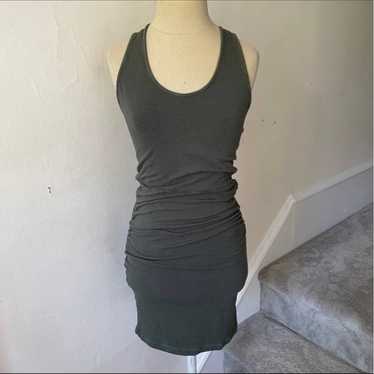 MONROW Evergreen Tank Shirred Dress - image 1