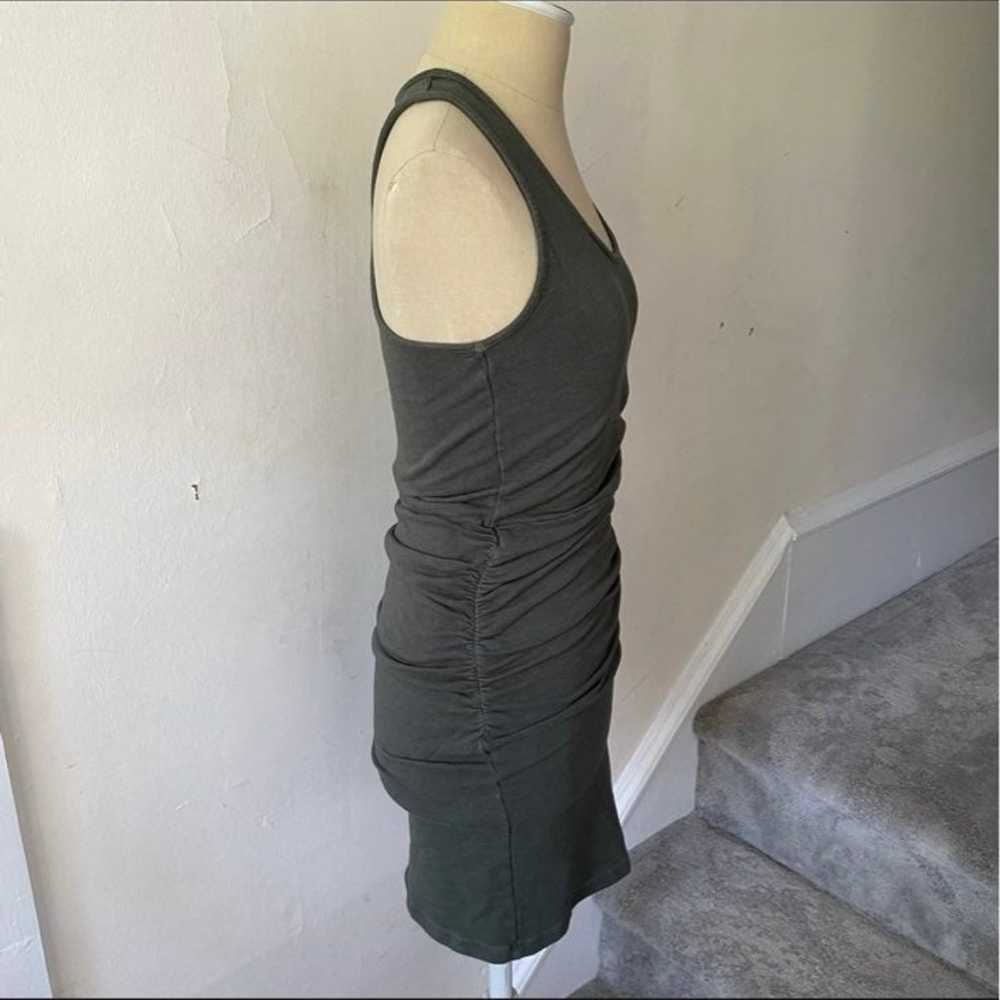 MONROW Evergreen Tank Shirred Dress - image 5