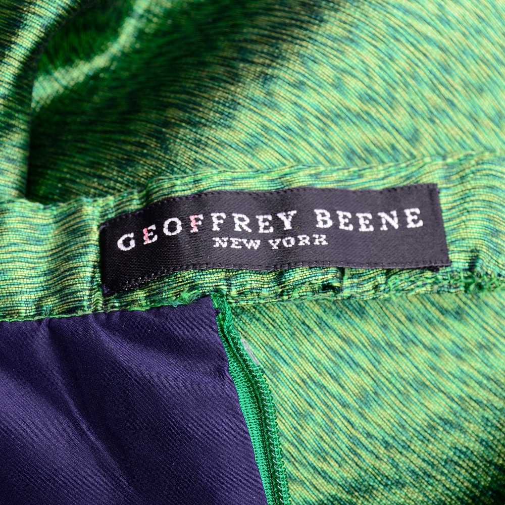 Geoffrey Beene Vintage Green High Waisted Skirt &… - image 11