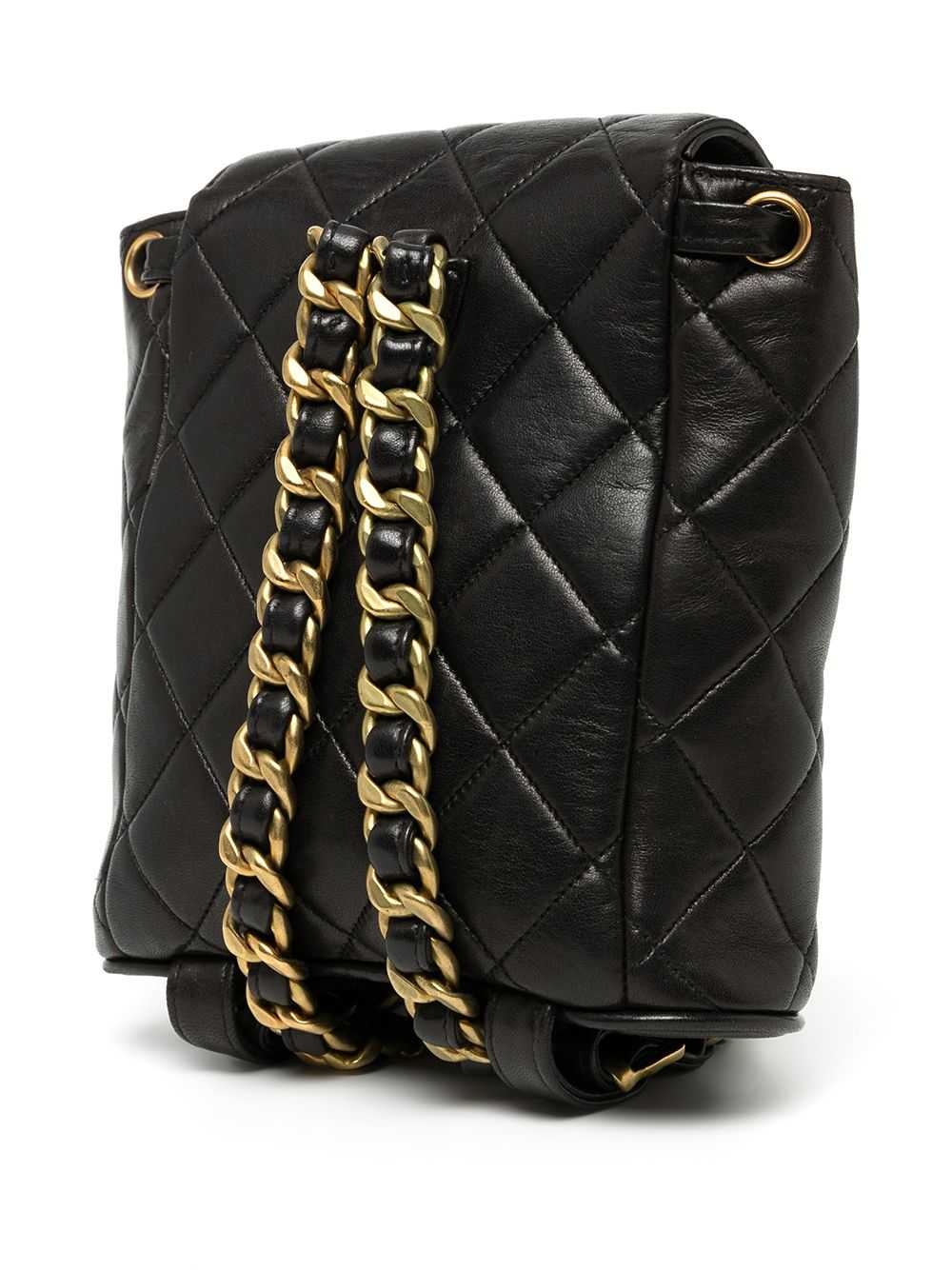 CHANEL Pre-Owned 1992 mini Duma diamond-quilted b… - image 3