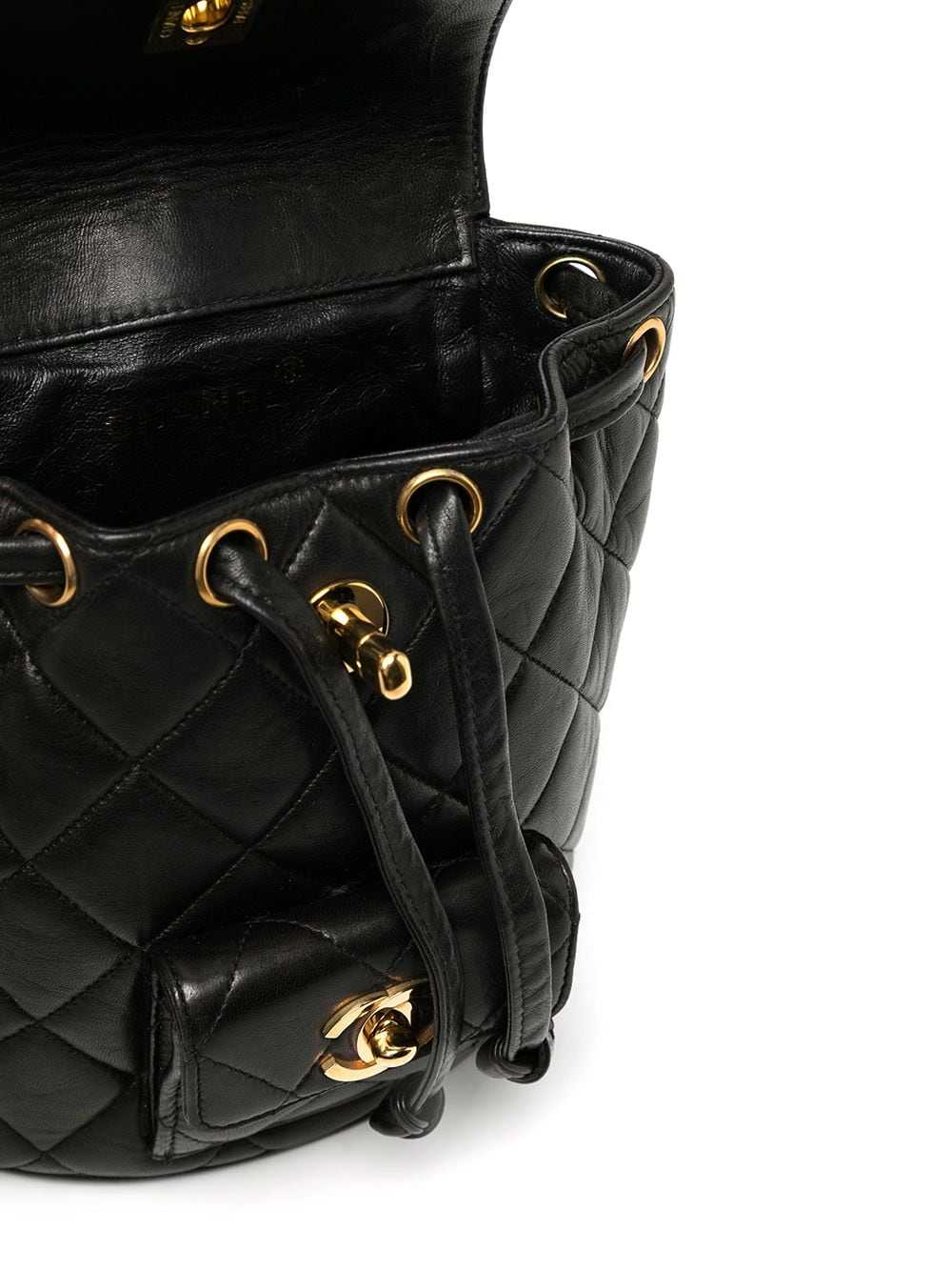 CHANEL Pre-Owned 1992 mini Duma diamond-quilted b… - image 5