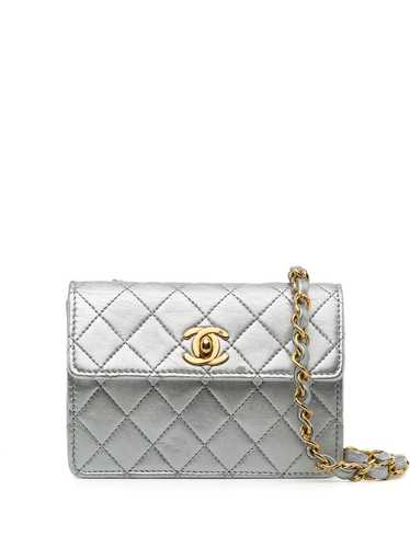 CHANEL Pre-Owned 1990s diamond-quilted mini bag - 