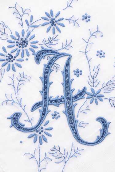 Madeira Vintage Monogrammed A Handkerchief Somethi