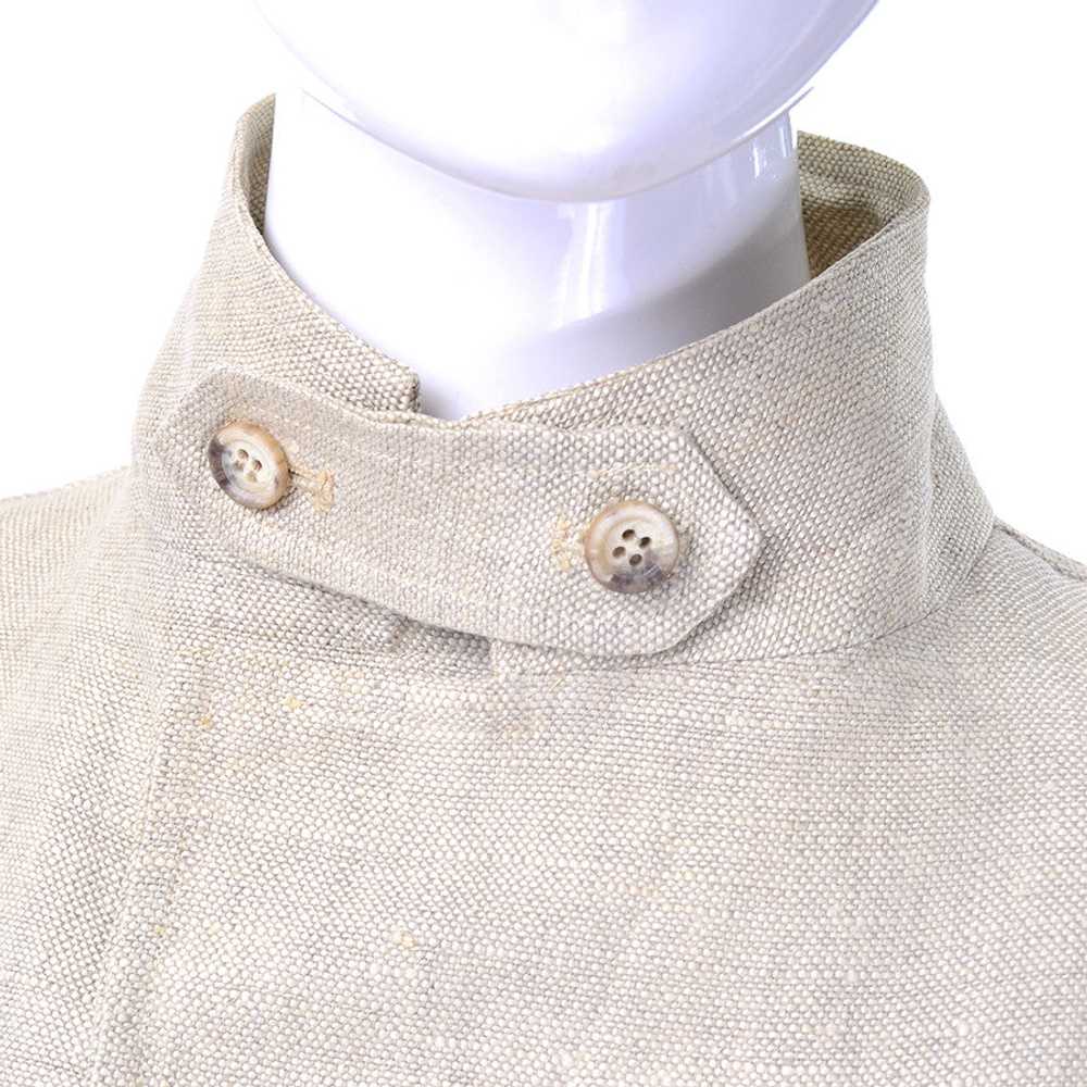 Ralph Lauren Henri Bendel Vintage Linen Jacket - image 5