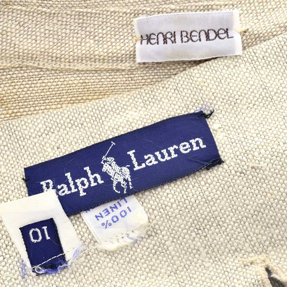 Ralph Lauren Henri Bendel Vintage Linen Jacket - image 6