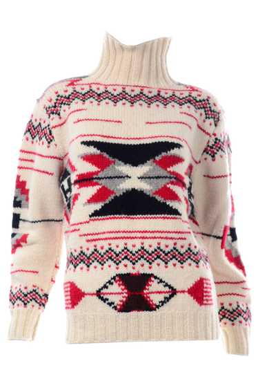 Ralph Lauren Vintage Wool Sweater Deadstock With O