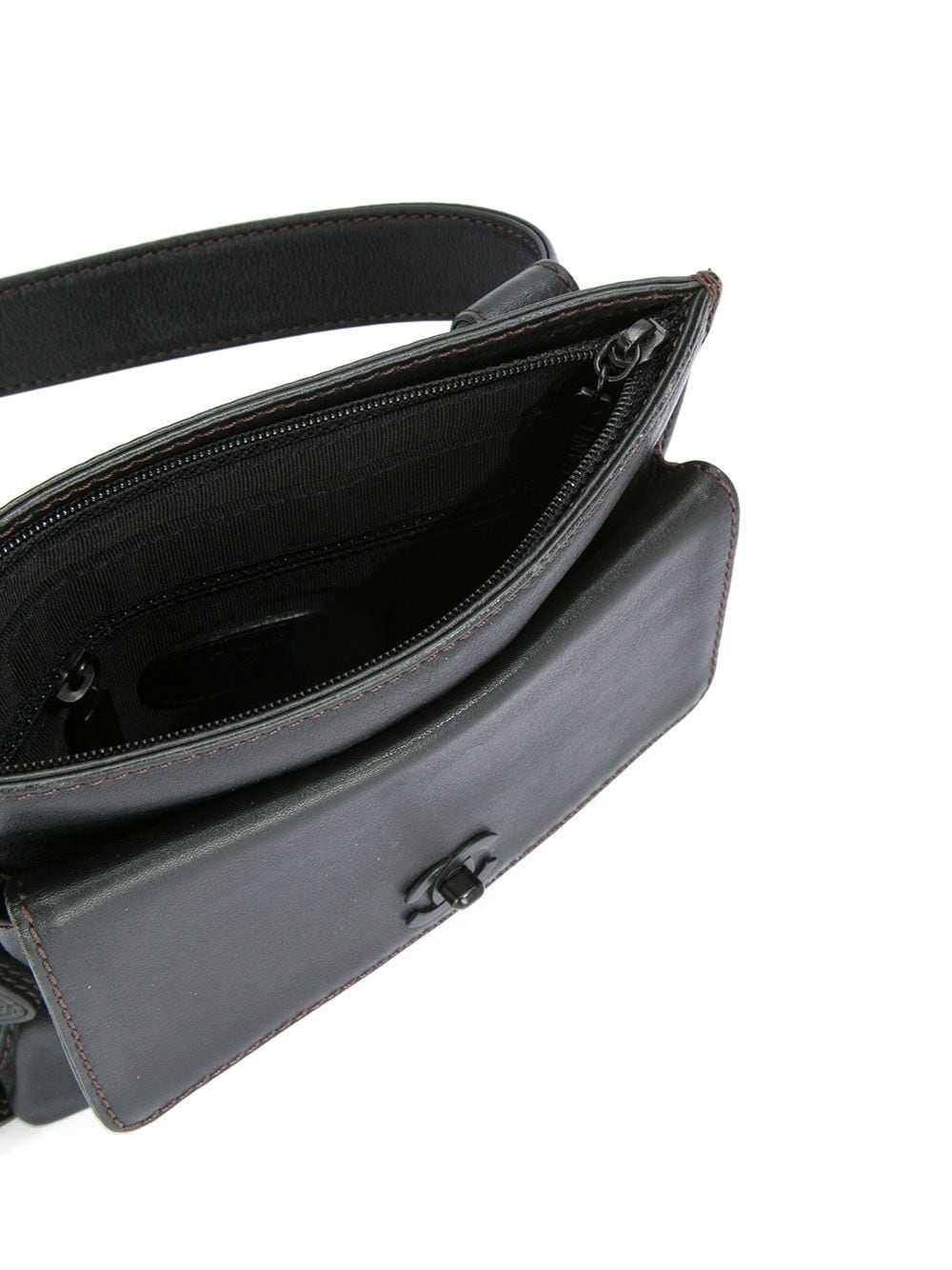 CHANEL Pre-Owned CC logo belt bag - Black - image 5