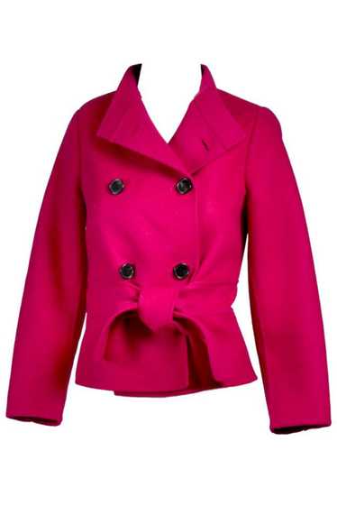 Valentino L'Amour Double Breasted Jacket Raspberry