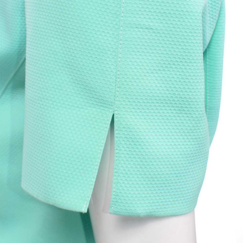Vintage Thierry Mugler Mint Green Skirt and Jacke… - image 11