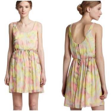 Alice + Olivia Louise Gathered-Skirt Floral Dress… - image 1