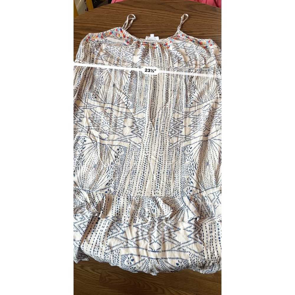 THML Cami Midi Sundress with Ties and Ruffles siz… - image 6
