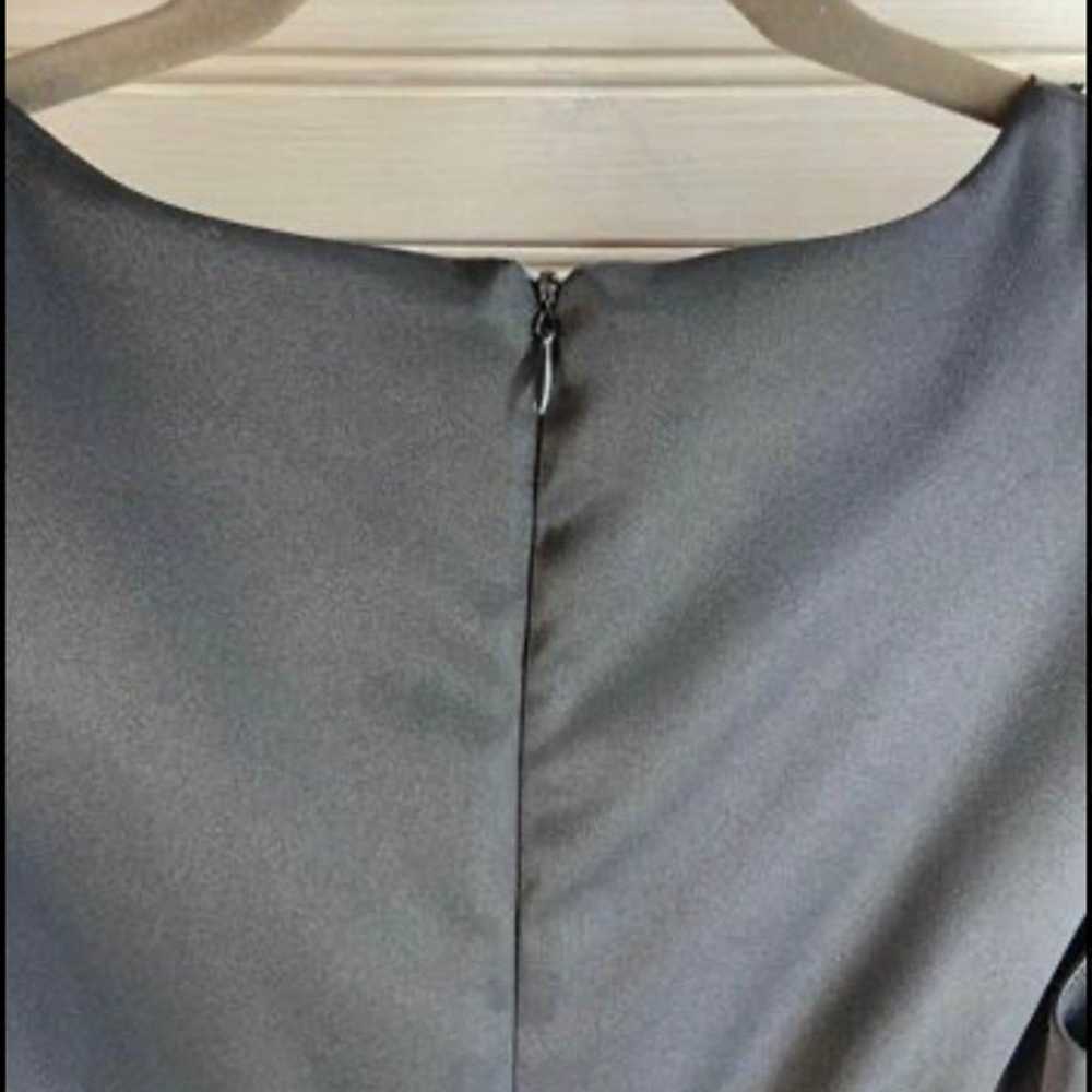 Women’s Size 10 Formal Black Dress Vintage Beaded - image 3
