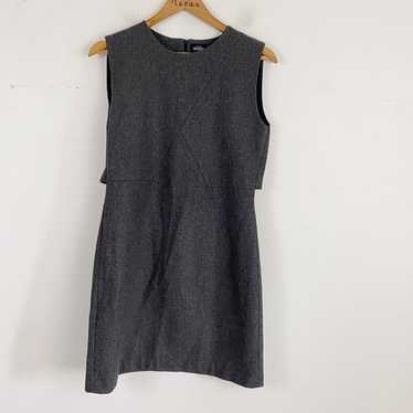 KATE SPADE SATURDAY gray wool a-line mini dress - image 1