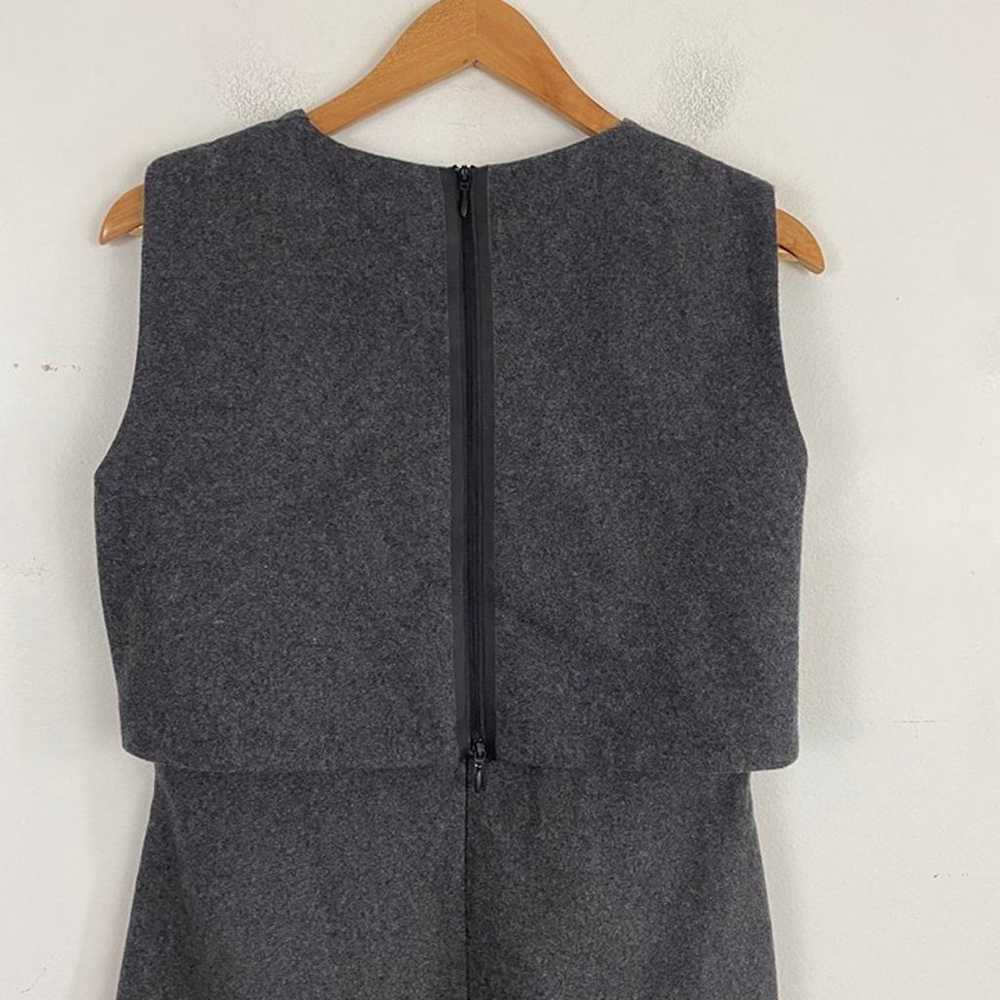 KATE SPADE SATURDAY gray wool a-line mini dress - image 5