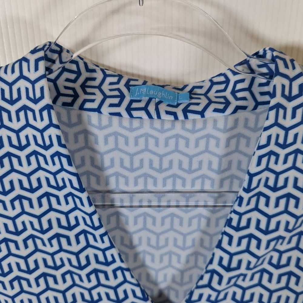 J McLaughlin Catalina Cloth Short Sleeve Sheath D… - image 10