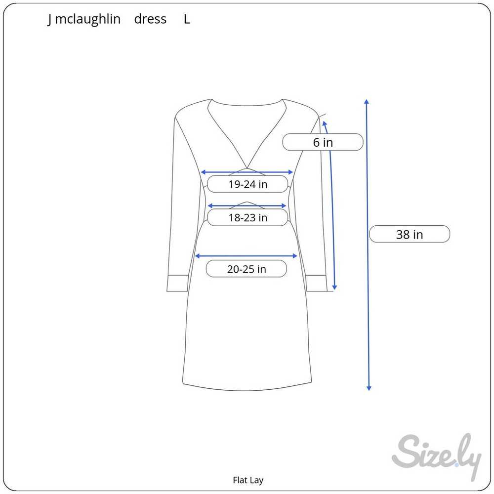 J McLaughlin Catalina Cloth Short Sleeve Sheath D… - image 7
