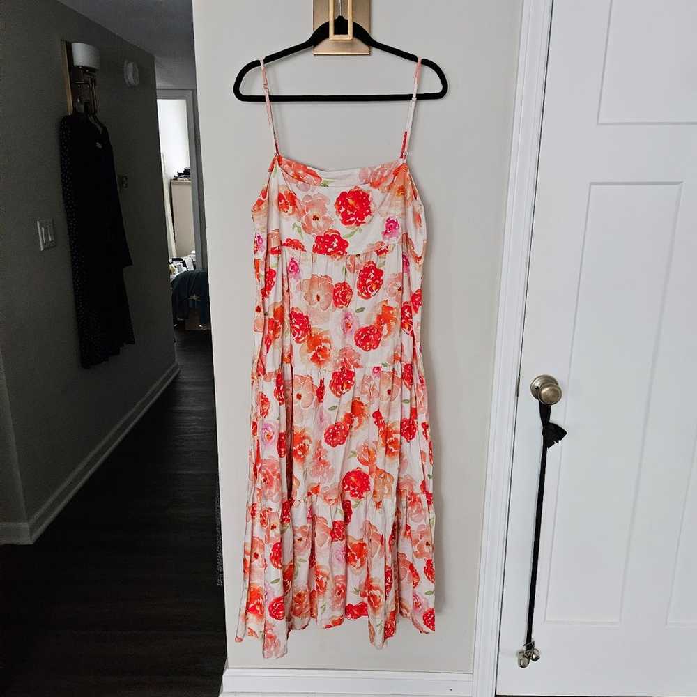 Anthropologie Charlie Holiday Red Isabella Rose P… - image 10