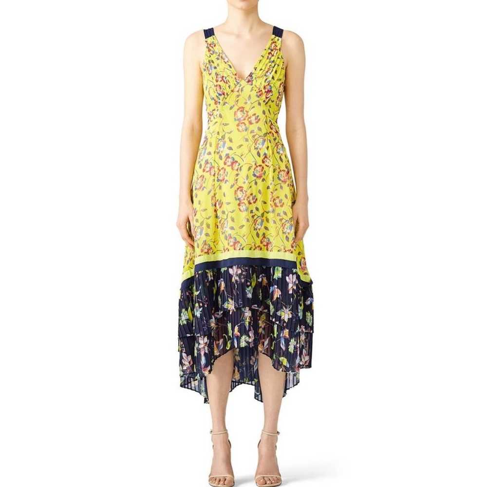 Tanya Taylor floral silk dress $525 - image 1
