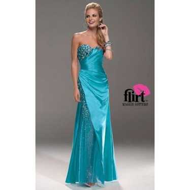 Maggie Sottero Flirt Prom Dress P4759 Gown Pagean… - image 1