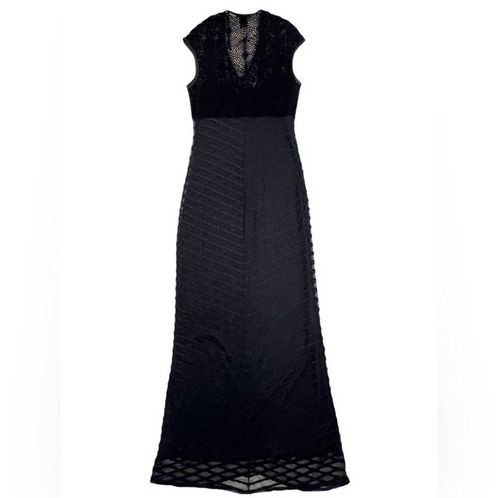 VIVIENNE TAM Vintage Evening Maxi Dress with Slip… - image 2