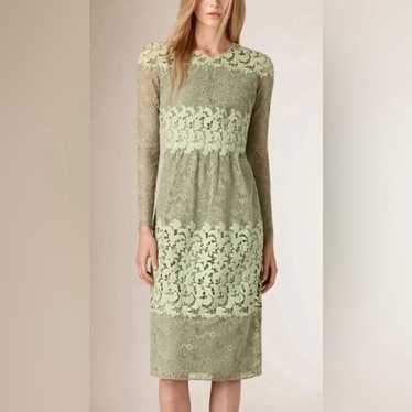NWOT Authentic Burberry Prorsum Green Lace Dress