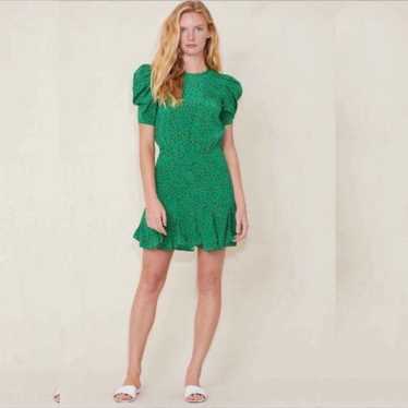 VERONICA BEARD Green Lila Mini Dress Sz 10