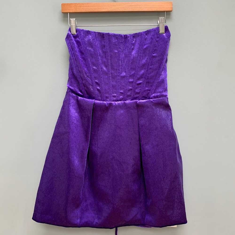 Bronx and Banco Maraya Purple Shimmer Velvet Cors… - image 3