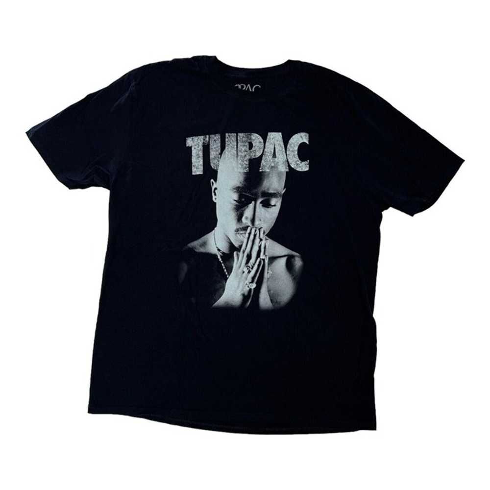 Vintage Tupac 2Pac T-Shirt Size XL Retro Praying … - image 1