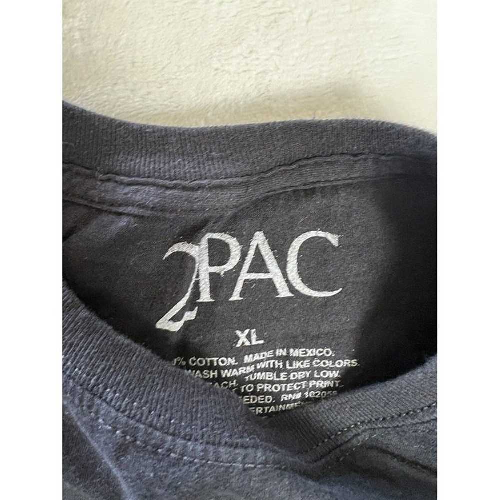 Vintage Tupac 2Pac T-Shirt Size XL Retro Praying … - image 5