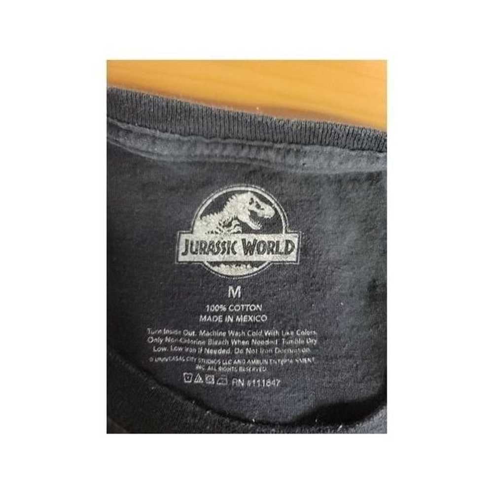 Vintage Black Medium Jurassic Park T-shirt - image 4