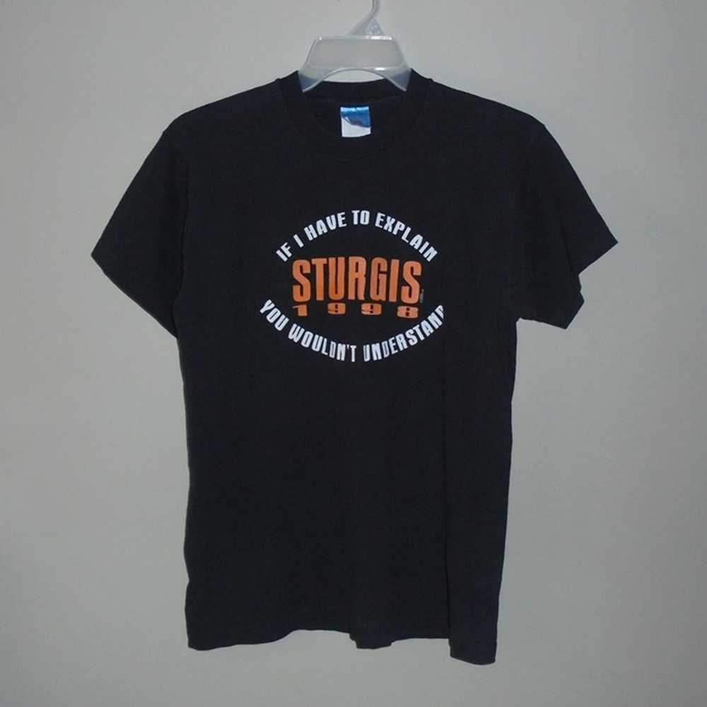 Vintage 1998 Sturgis You Wouldn't Understand Blac… - image 1