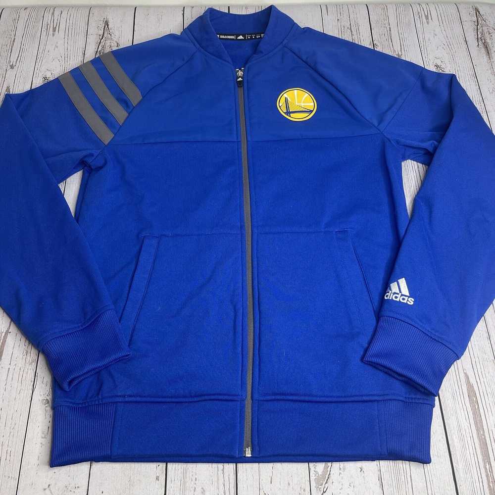 Golden State Warriors Adidas NBA Game Tip Off Fle… - image 1