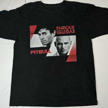 Enrique Iglesias And Pitbull 2014 Tour T Shirt Lo… - image 1