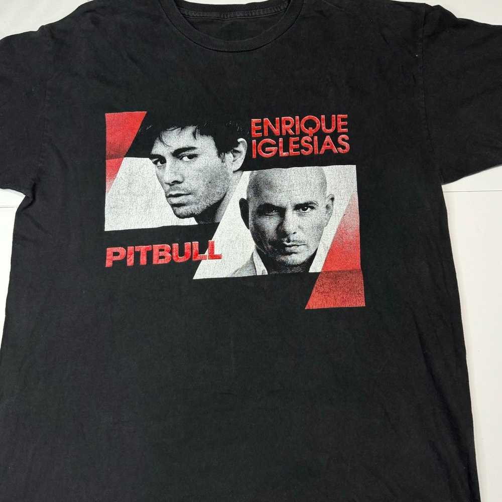 Enrique Iglesias And Pitbull 2014 Tour T Shirt Lo… - image 4