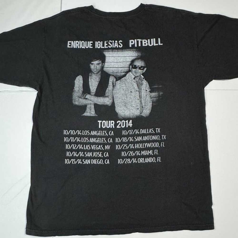 Enrique Iglesias And Pitbull 2014 Tour T Shirt Lo… - image 5
