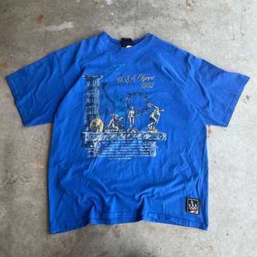 vintage 1990s 1992 blue and gold usa olympics jcp… - image 1