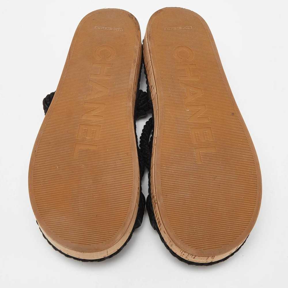 Chanel Leather sandal - image 5