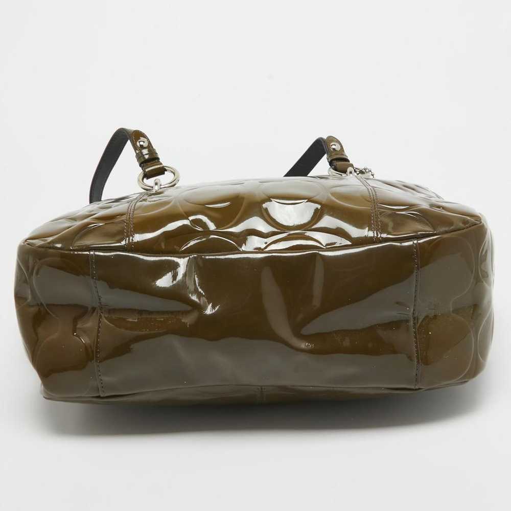 Coach Patent leather tote - image 5