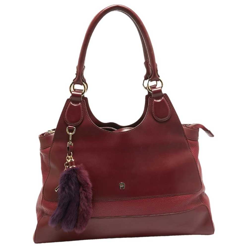 Aigner Leather tote - image 1
