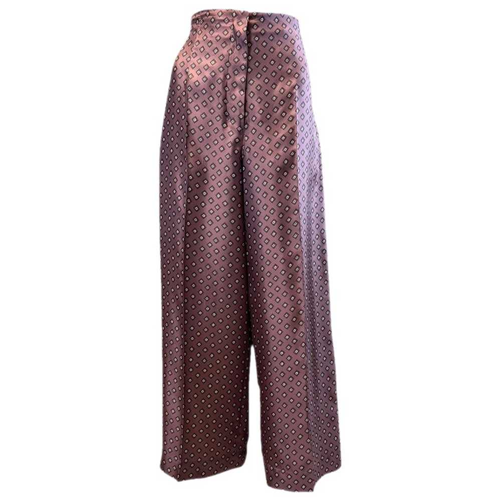 Max Mara Silk straight pants - image 1