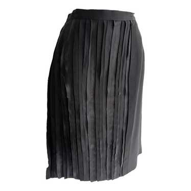 Oscar De La Renta Silk mid-length skirt - image 1